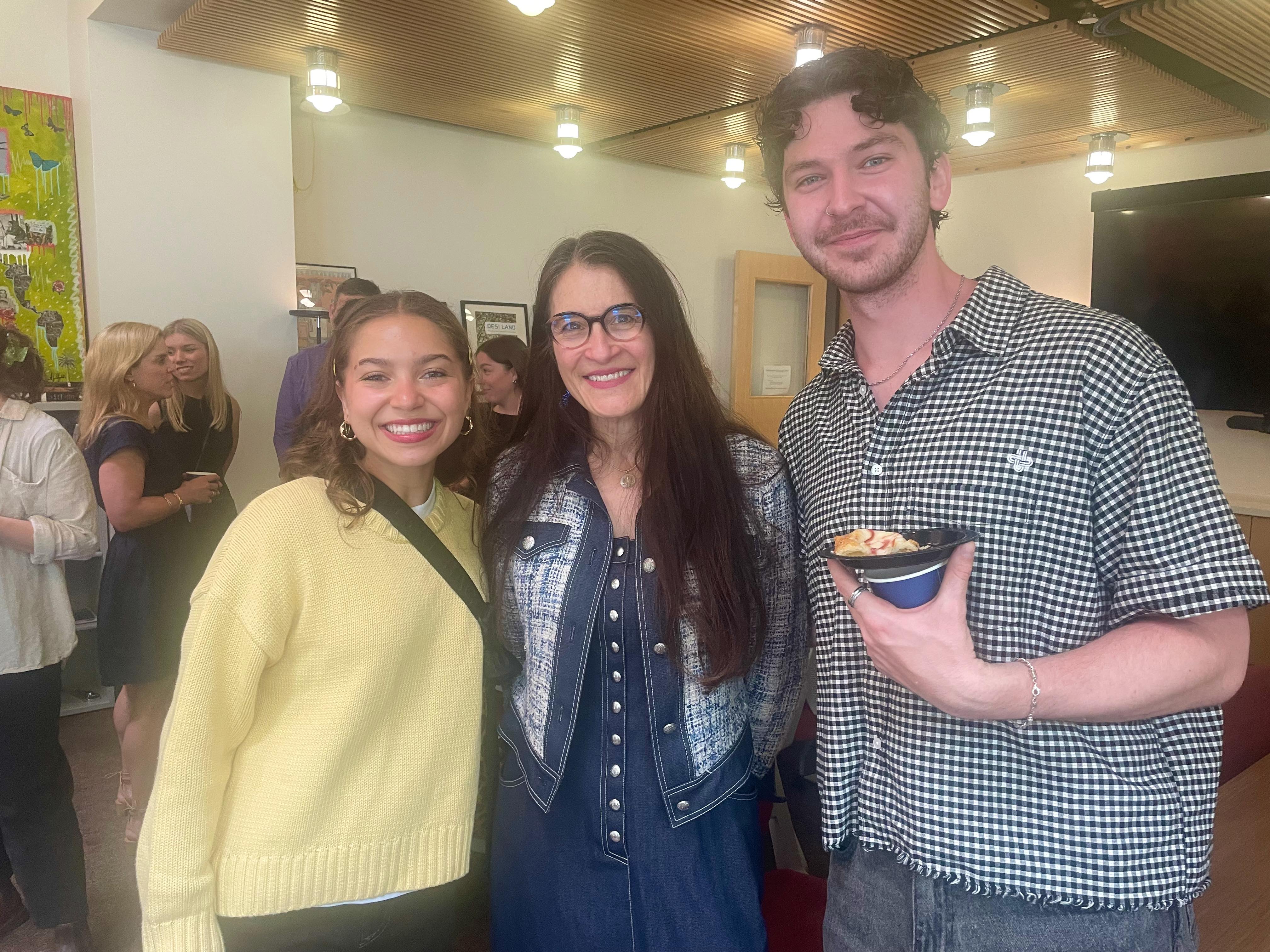 Undergraduates with Prof. Kiaer