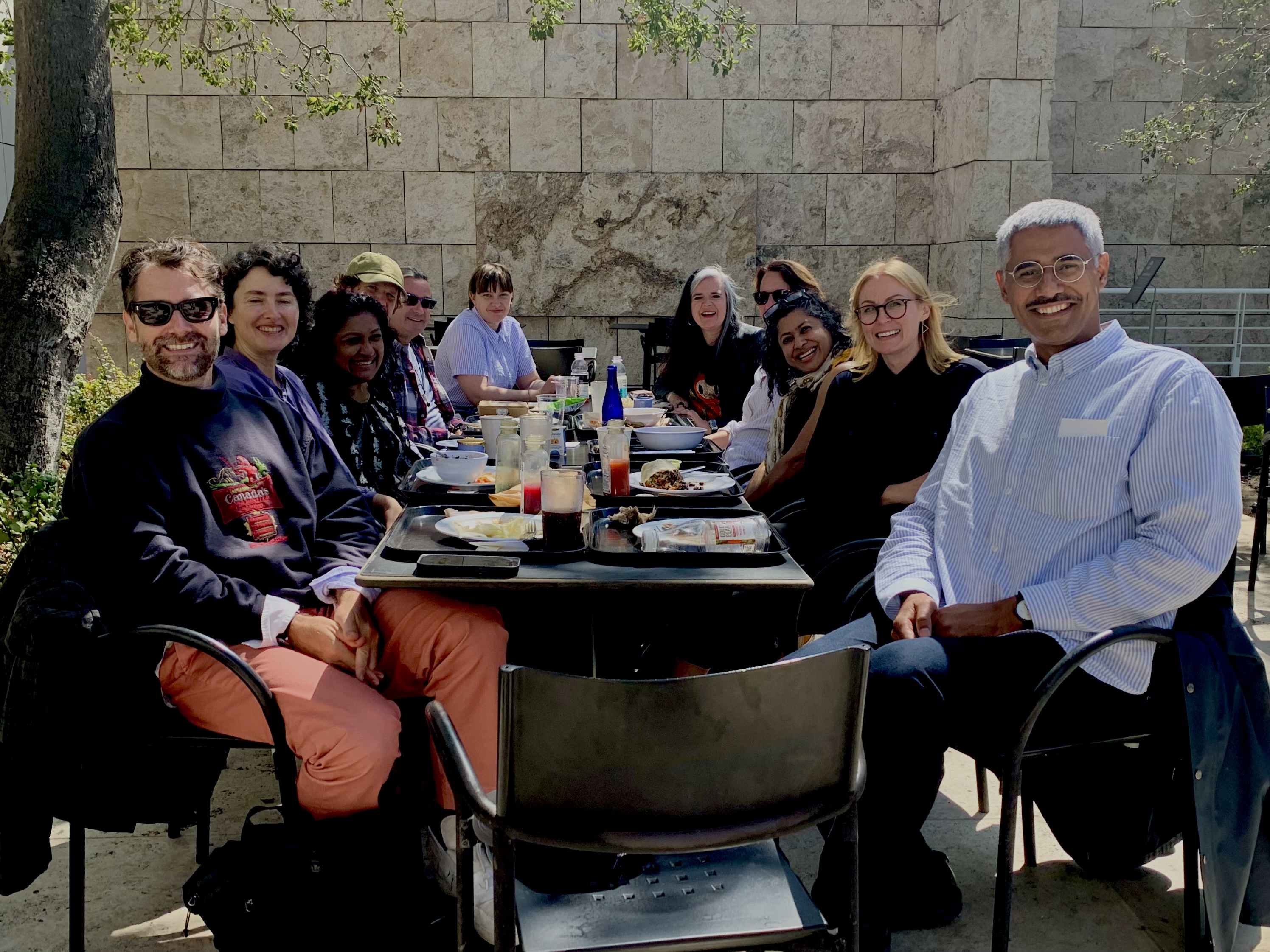 Prof. Kennedy with other researchers.